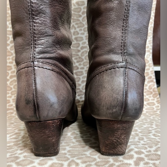 Frye Missy Tall Wedge Boot Size 8.5M - Picture 9 of 14